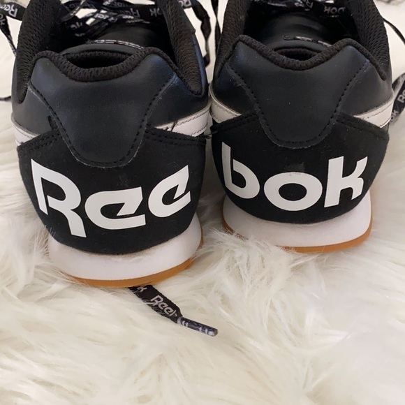 Old school Reebok leather suede vinyl logo lace sneaker - Picture 4 of 7
